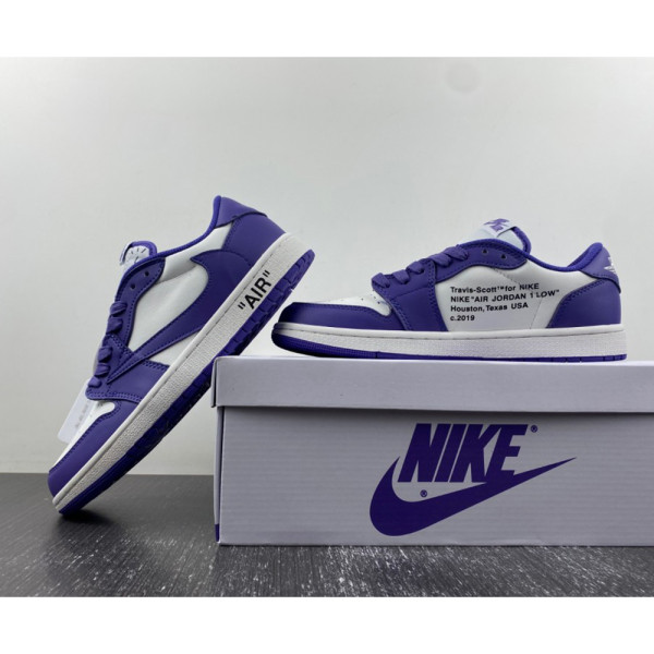 Nike, Travis Scott x Air Jordan, Women's Sneaker, Purple