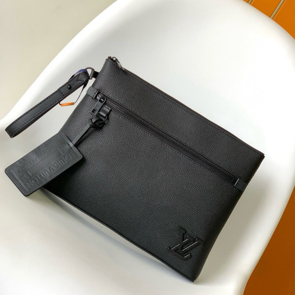 Louis Vuitton, Takeoff Pouch, Unisex Bag, Black