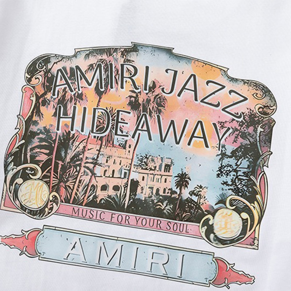 Amiri, Men's T-Shirt, White