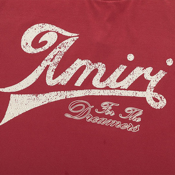 Amiri, Men's T-Shirt, Red