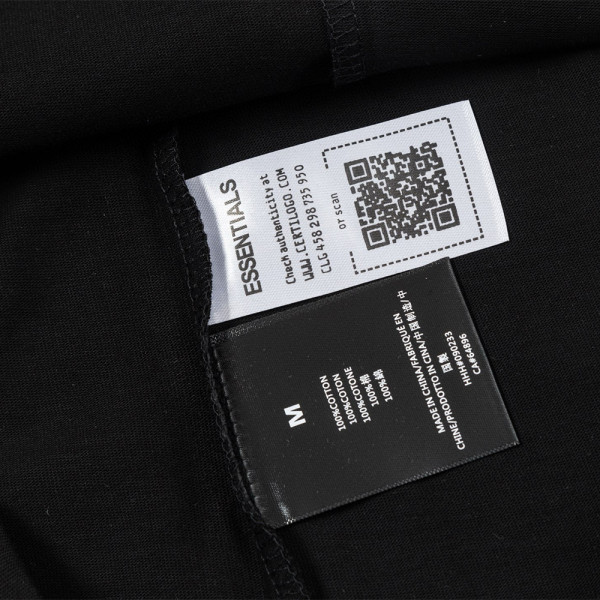 Fear Of God, Men's T-Shirt, Black