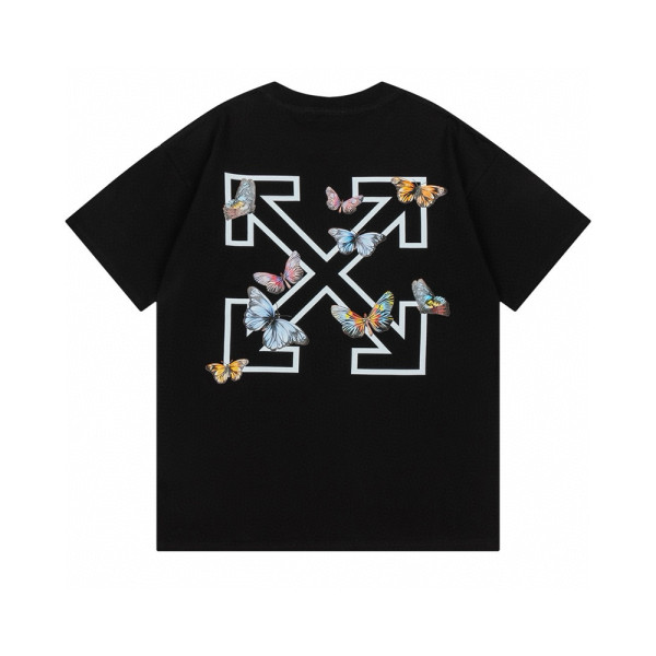 Off White, Men's T-Shirt, Black