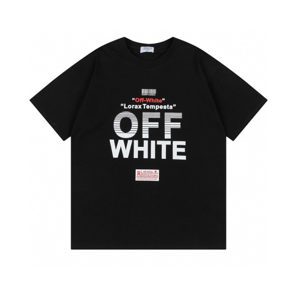 Off White, Men's T-Shirt, Black