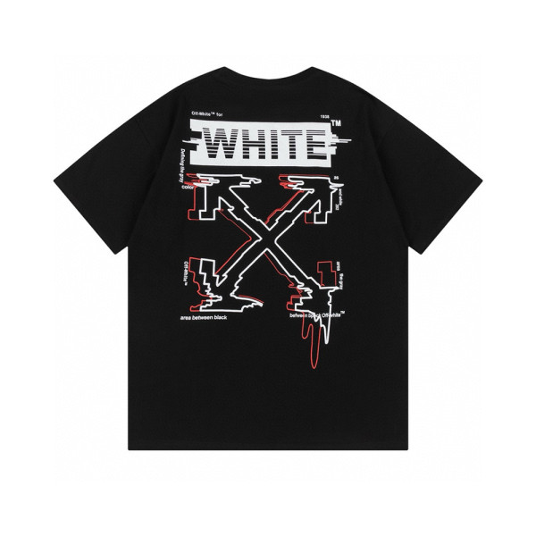 Off White, Men's T-Shirt, Black