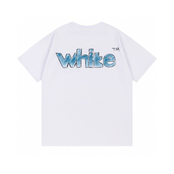 Off White, Men's T-Shirt, White