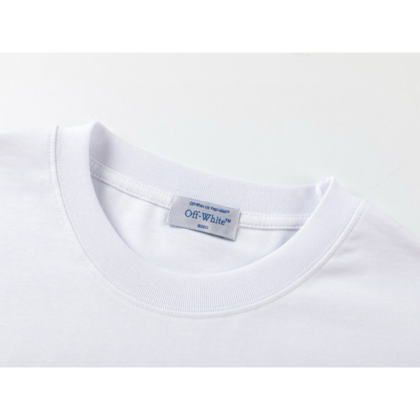 Off White, Men's T-Shirt, White
