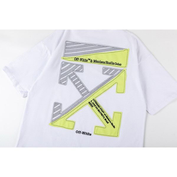 Off White, Men's T-Shirt, White