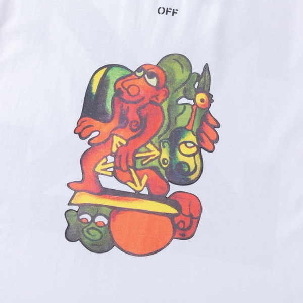 Off White, Men's T-Shirt, White