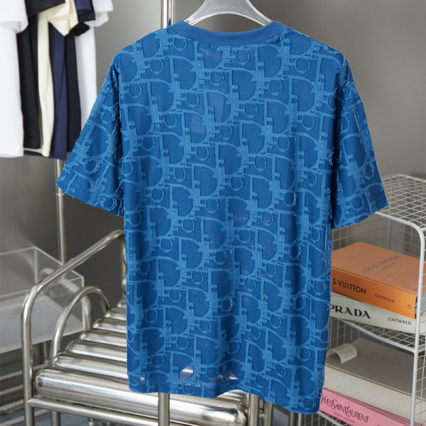 Christan Dior, Men's T-Shirt, Blue