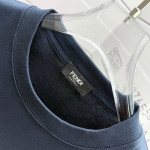 Fendi, Men's T-Shirt, Grey