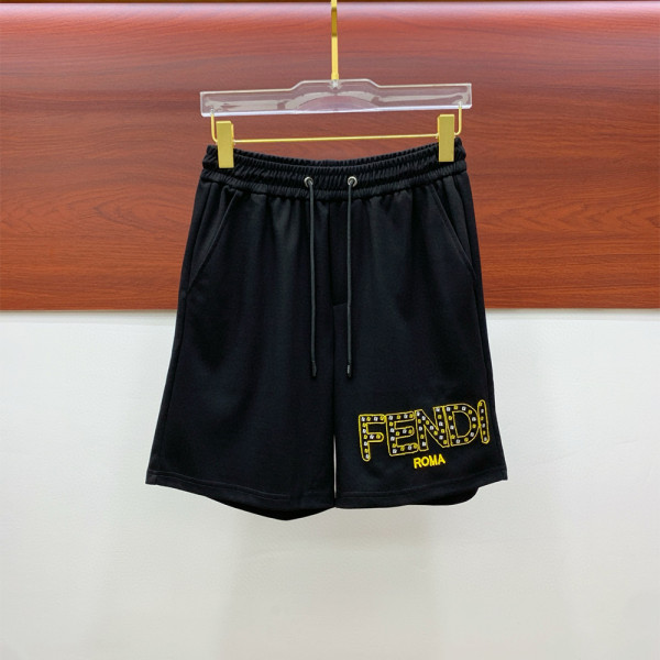 Fendi, Men's Short Set, Black