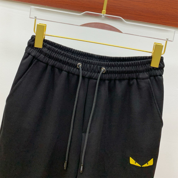 Fendi, Men's Short Set, Black