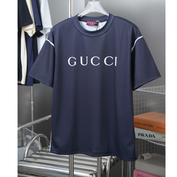 Gucci, Men's T-Shirt, Navy
