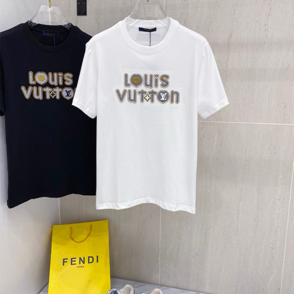 Louis Vuitton, Men's T-Shirt, White