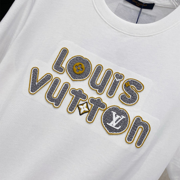 Louis Vuitton, Men's T-Shirt, White
