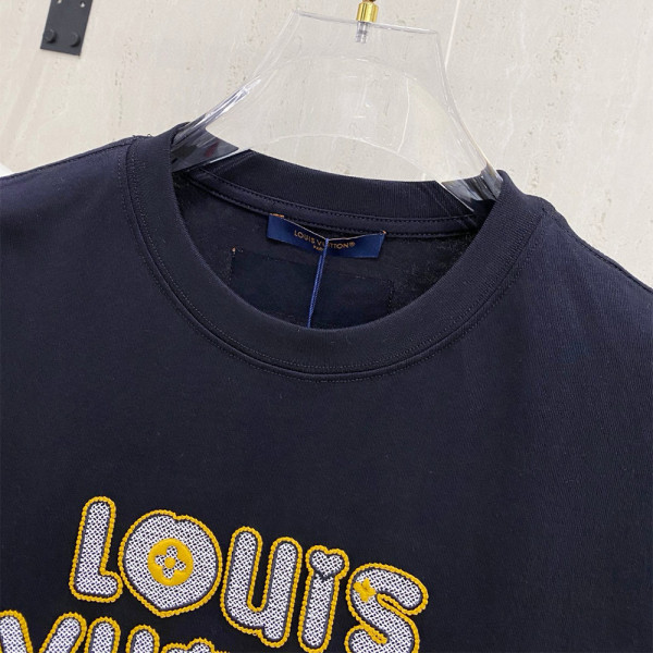Louis Vuitton, Men's T-Shirt, Black