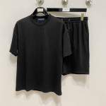 Louis Vuitton, Men's Short Set, Black