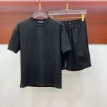 Louis Vuitton, Men's Short Set, Black
