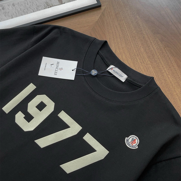 Moncler, Men's T-Shirt, Black