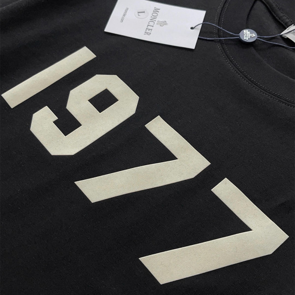 Moncler, Men's T-Shirt, Black