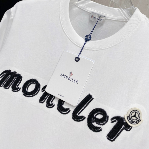 Moncler, Men's T-Shirt, White
