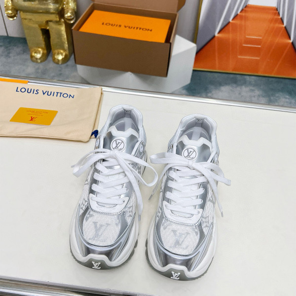 Louis Vuitton, Run 55, Women's Sneaker, White