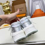Louis Vuitton, Run 55, Women's Sneaker, White