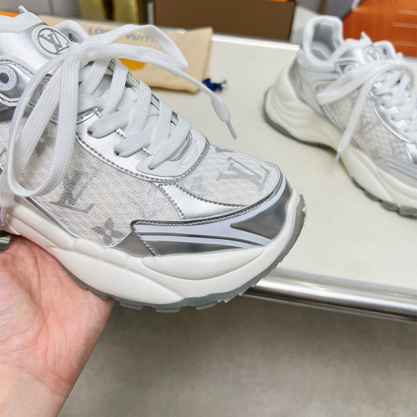 Louis Vuitton, Run 55, Women's Sneaker, White