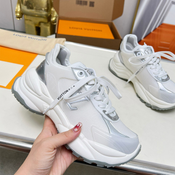 Louis Vuitton, Run 55, Women's Sneaker, Grey