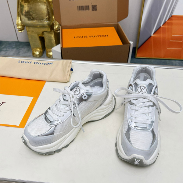 Louis Vuitton, Run 55, Women's Sneaker, Grey