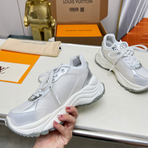 Louis Vuitton, Run 55, Women's Sneaker, Grey