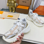 Louis Vuitton, Run 55, Women's Sneaker, White