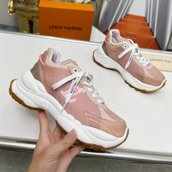 Louis Vuitton, Run 55, Women's Sneaker, Pink