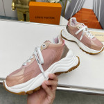 Louis Vuitton, Run 55, Women's Sneaker, Pink