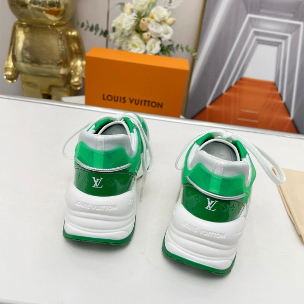 Louis Vuitton, Run 55, Women's Sneaker, Green
