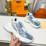 Louis Vuitton, Run 55, Women's Sneaker, Blue