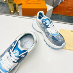 Louis Vuitton, Run 55, Women's Sneaker, Blue