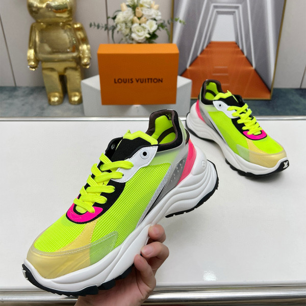 Louis Vuitton, Run 55, Women's Sneaker, Yellow