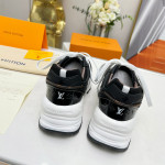 Louis Vuitton, Run 55, Women's Sneaker, Black