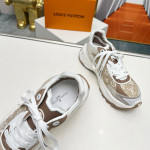 Louis Vuitton, Run 55, Women's Sneaker, Beige