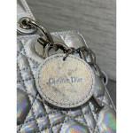 Christian Dior, Lady Dior, Women's Bag, Silver