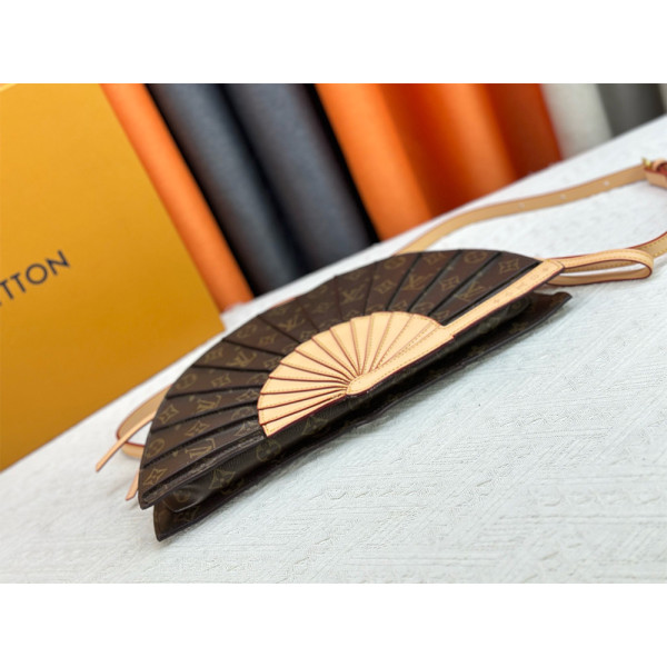 Louis Vuitton, Fan, Women's Bag, Brown