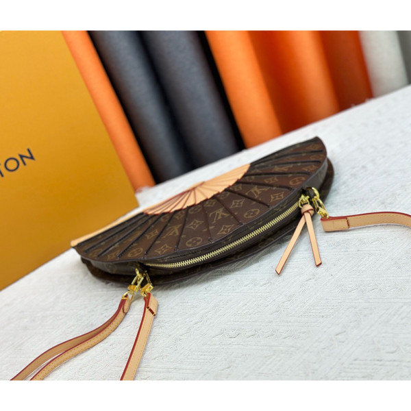 Louis Vuitton, Fan, Women's Bag, Brown