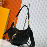 Louis Vuitton, Looping, Women's Bag, Black