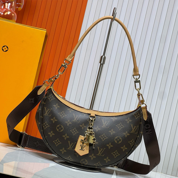 Louis Vuitton, Looping, Women's Bag, Brown
