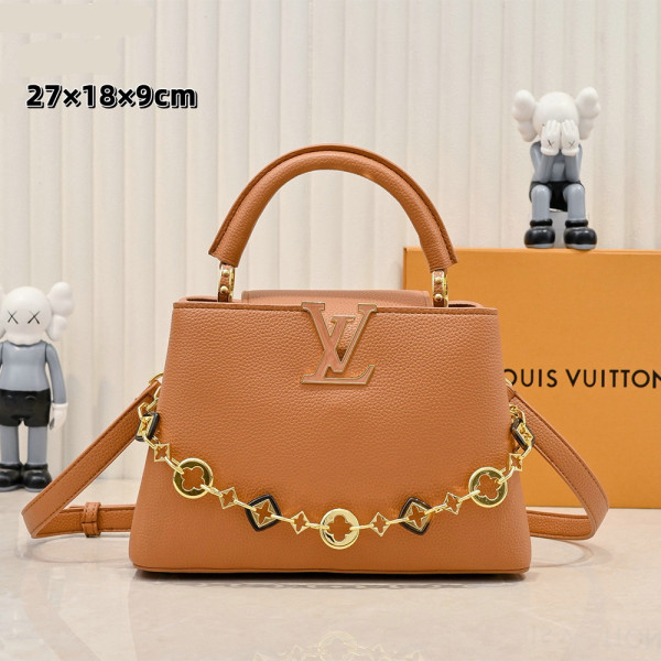 Louis Vuitton, Capucines, Women's Bag, Camel