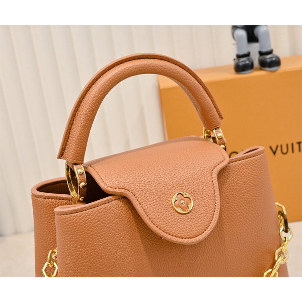 Louis Vuitton, Capucines, Women's Bag, Camel