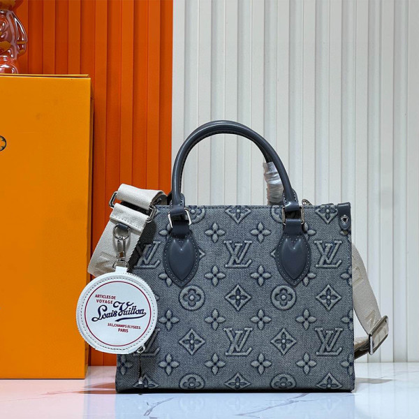 Louis Vuitton, On The Go, Women's Bag, Grey
