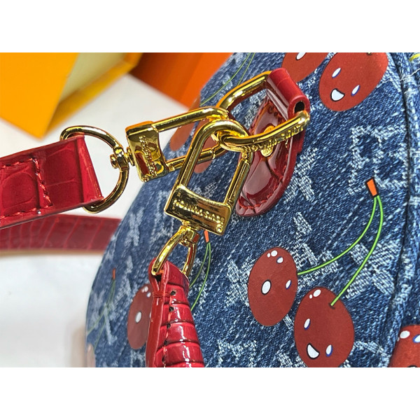 Louis Vuitton, Bolse Speedy, Women's Bag, Blue