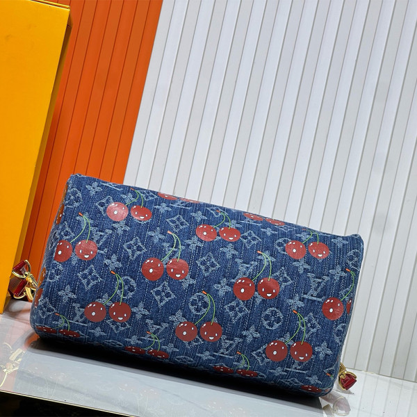 Louis Vuitton, Bolse Speedy, Women's Bag, Blue